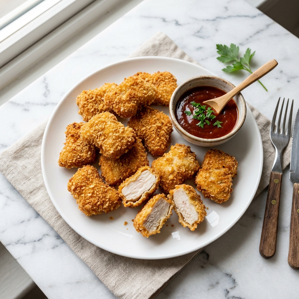 Homemade Airfryer Chicken Nuggets